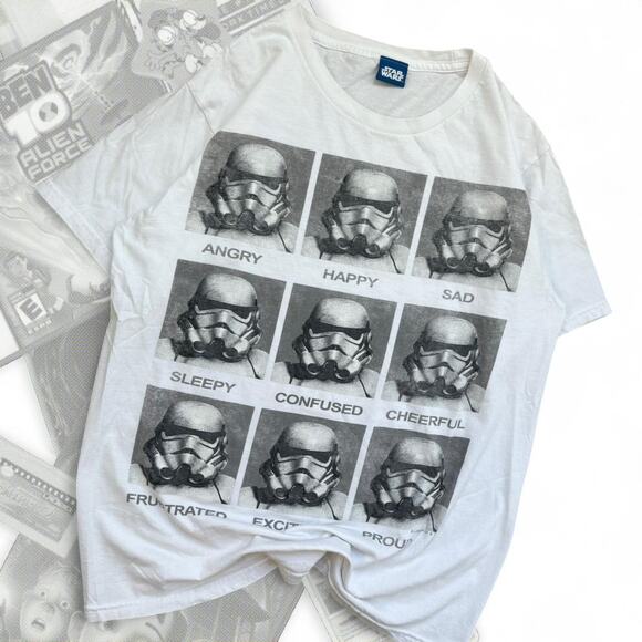 Stormtrooper Mood board Graphic Tee - Picture 1 of 5